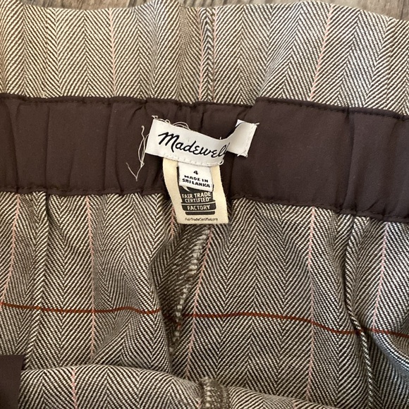 Madewell plaid dress pants - Picture 3 of 5